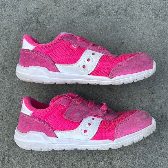 Saucony Jazz Riff Toddler Girls Size 10.5XW - Good Condition - Picture 2 of 8